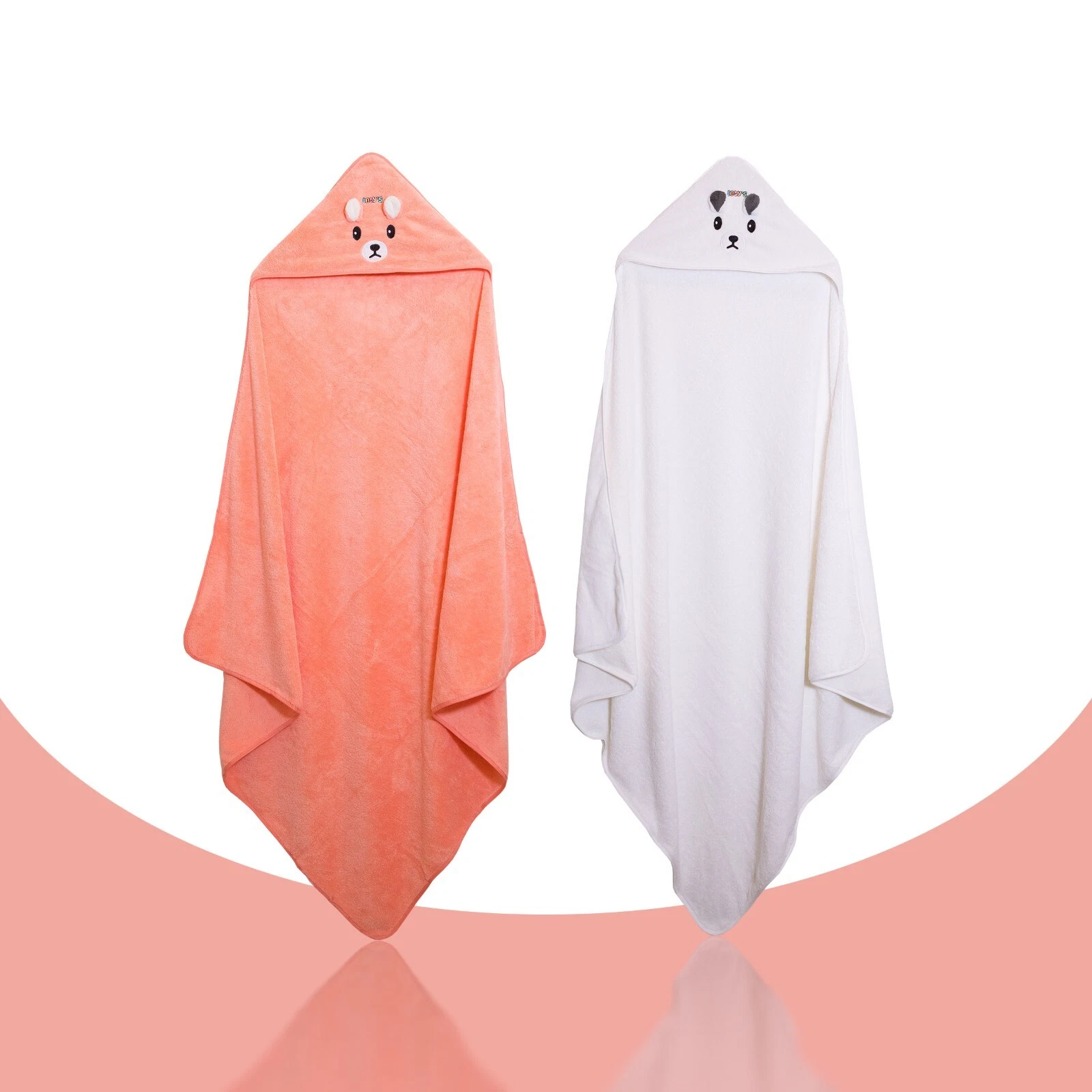 Ioly's Hooded Baby Bath Towels for Newborn Essentials 41" (Extra Large) Set of 2
Opens in a new wind