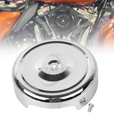 Chrome 8" Round Air Cleaner Cover For Harley Softail Fat Boy Sportster 1200 883