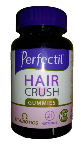 Perfectil Hair Crush Gummies 60 vegane Gummis - 21 Nährstoffe - gemischter Beerengeschmack