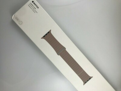Original genuine Apple Watch Leather Loop band 44mm 45MM 46MM 49MM Smoke Gray L