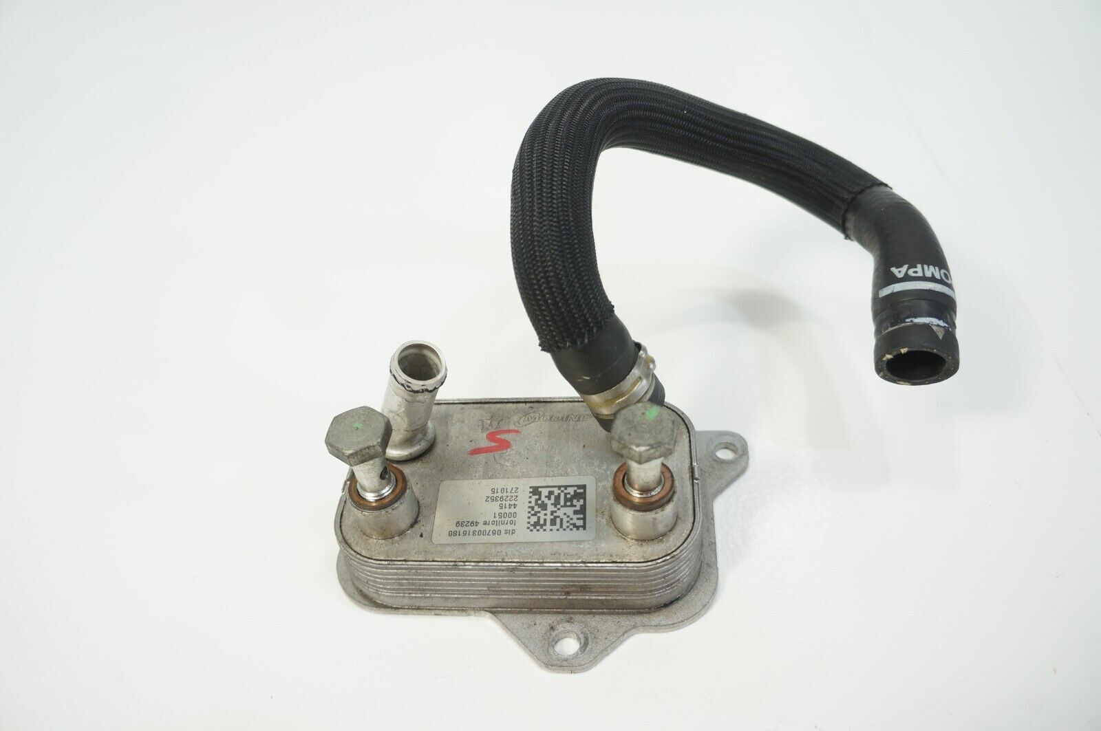 MASERATI 14-17 QUATTROPORTE GHIBLI  3.0 POWER STEERING FLUID OIL COOLER