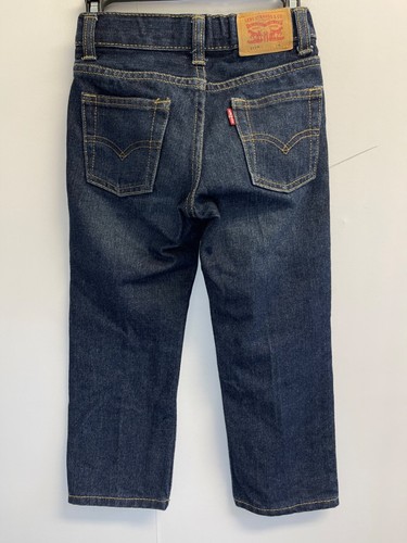 Levi's 511 Slim Fit Jeans Boys' 4 Regular Blue Denim Pants Red Tab - Picture 3 of 4