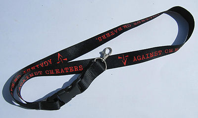Against Cheaters Schlüsselband Lanyard NEU (A44)