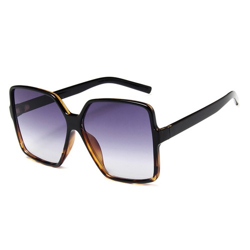 Oversized Square Flat Top Womens Ladies Fashion Sunglasses Shade UV400 Retro△ - Picture 15 of 29