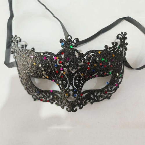 Masquerade Venetian Mask Fancy Dress Party Theme Ball Eye Mask Halloween Xmas L - Picture 24 of 35