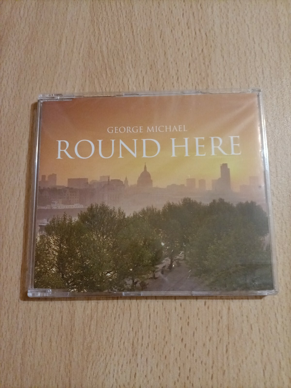 GEORGE MICHAEL ROUND HERE CD SINGLE! Nuovo Sigillato raro!!!
