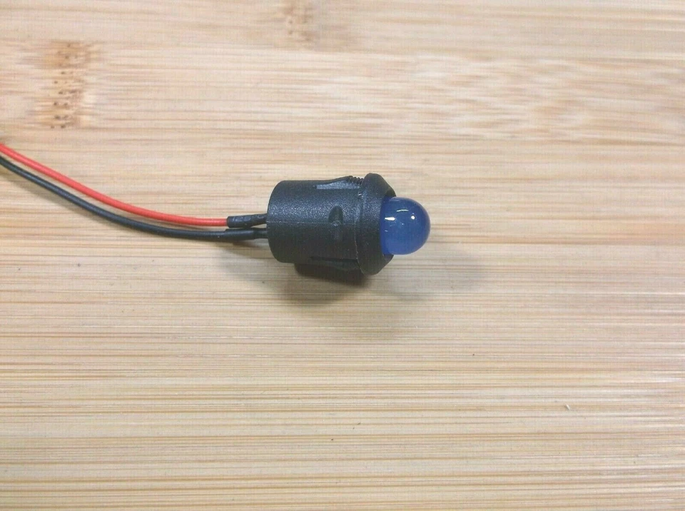 6 суперярких синих светодиодных мини-светильников BBT 12 В  - Изображение 2 из 4