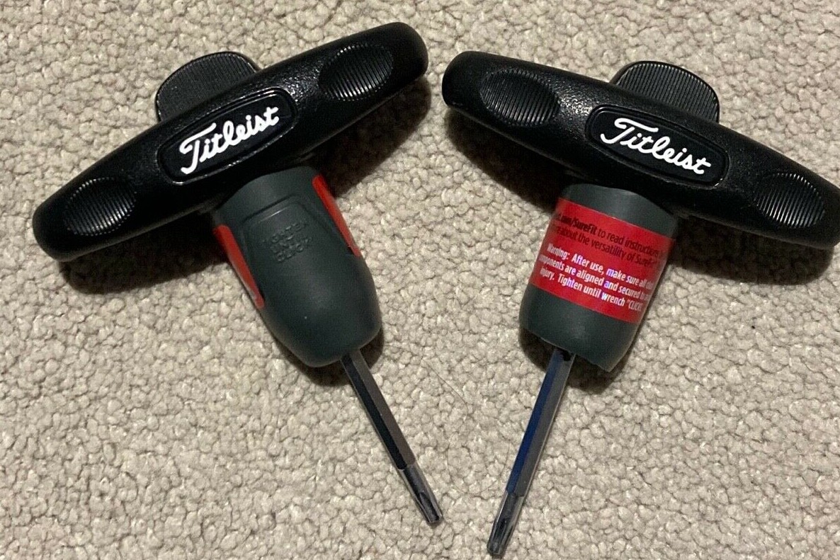2x USED Golf Club Wrench Tool Adjustment Torque TaylorMade Mizuno Cobra