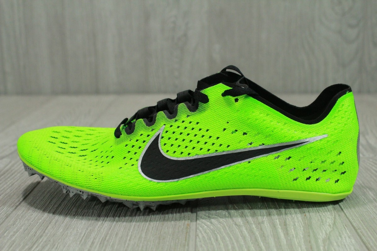 Rare Nike Zoom Victory Elite Lime Green Spikes 835998-300 Mens Sz