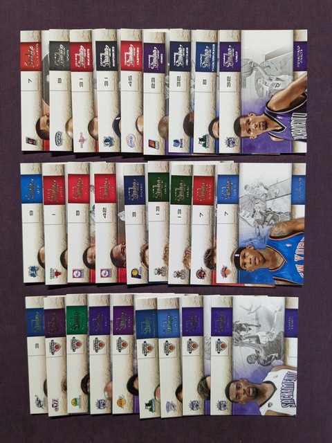 2009-10 Studio Basketball - - - Pick A Card - - - Complete a Set