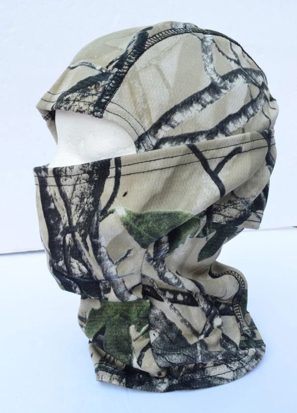 3 PACK Camouflage Men's Balaclava Face Mask UV Wind Protection REAL ARCTIC CAMO - Image 3 of 4