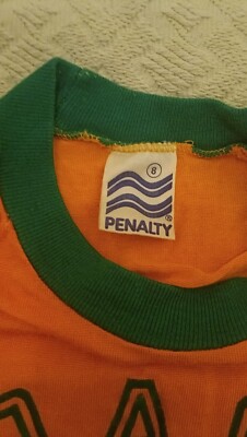 Brazil vintage old logo 1970s 1980s penalty football shirt soccer