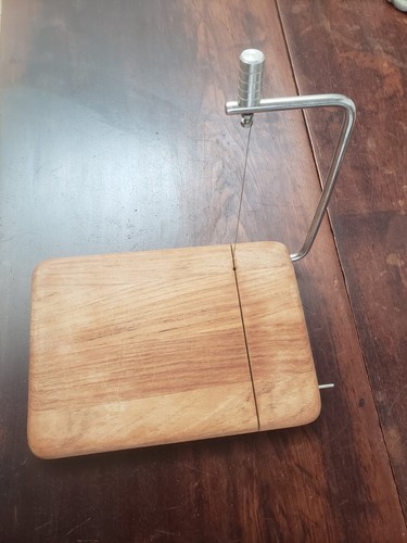 Teak Goodwood Thailand Cheese Board & Slicer - Picture 2 of 4