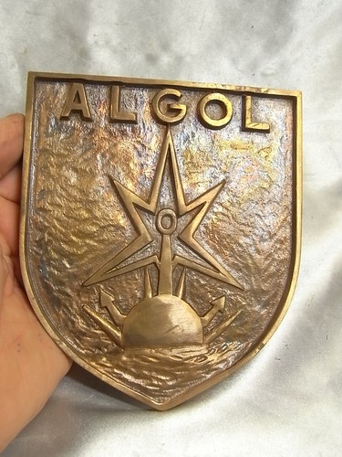 Tape De Bouche En Bronze – Loire – Bâtiment De Soutien Marine Nationale – 170mm – Occasion