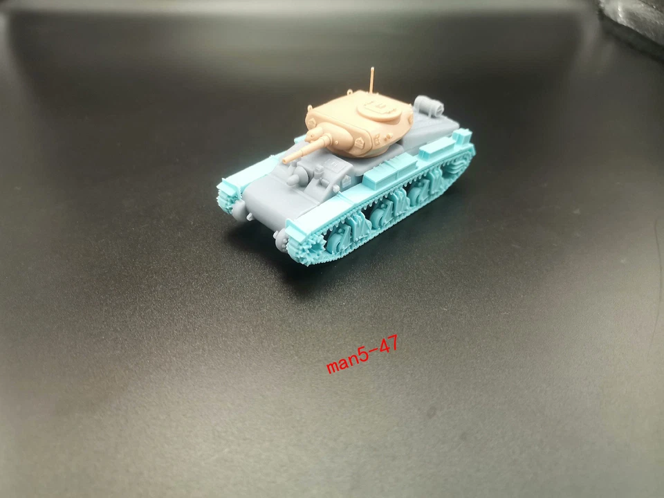3D printing 1/72 Australia AC1 "Sentinel" Cruiser Tank Unpainted model kit - Image 3 of 4