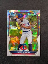 2023 Bowman - Chrome Prospects 1st Atomic Refractor #BCP-86 Yilber Herrera (RC)