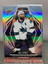 2022-23 Upper Deck Allure Brent Burns #89- San Jose Sharks