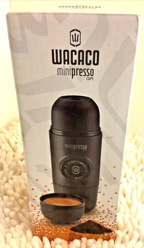 Minipresso GR Portable Handheld Espresso Machine New WACACO Ground Coffee Travel