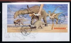 2022 SCM Australian Dinosaurs (Mini Sheet) FDC - Winton Qld 4735