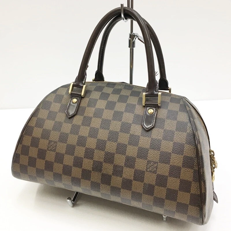 Vintage Louis Vuitton Ribera MM Ebene Damier Bag 