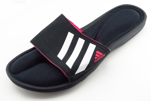 Black Slides Synthetic Men Shoes 
