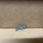 Vtg 1995 Power Rangers Twirling Action White Ninja Ranger Figure Wrist Weapon