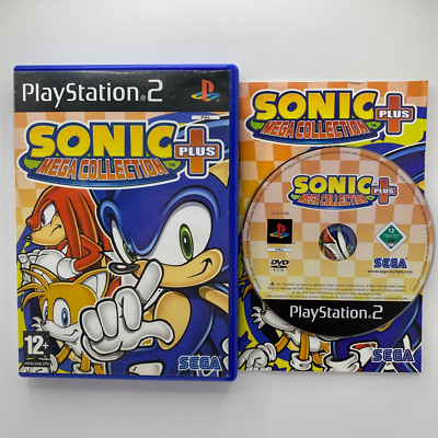 Sonic Mega Collection Plus PS2 (PlayStation 2) Handbuch dabei