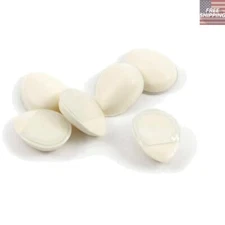 Versatile 3 Pairs of Foam Cushion Backs for Clip-On and Non-Pierced Earrings