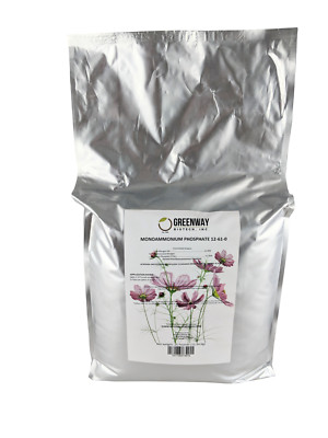 Monoammonium Phosphate 12-61-0 100% Water Soluble Greenway Biotech Brand 25 LB 