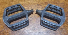 Black Wellgo BMX Bike Pedals (Mirra, Master, Redline, Gt, Robinson, Haro, Dyno)
