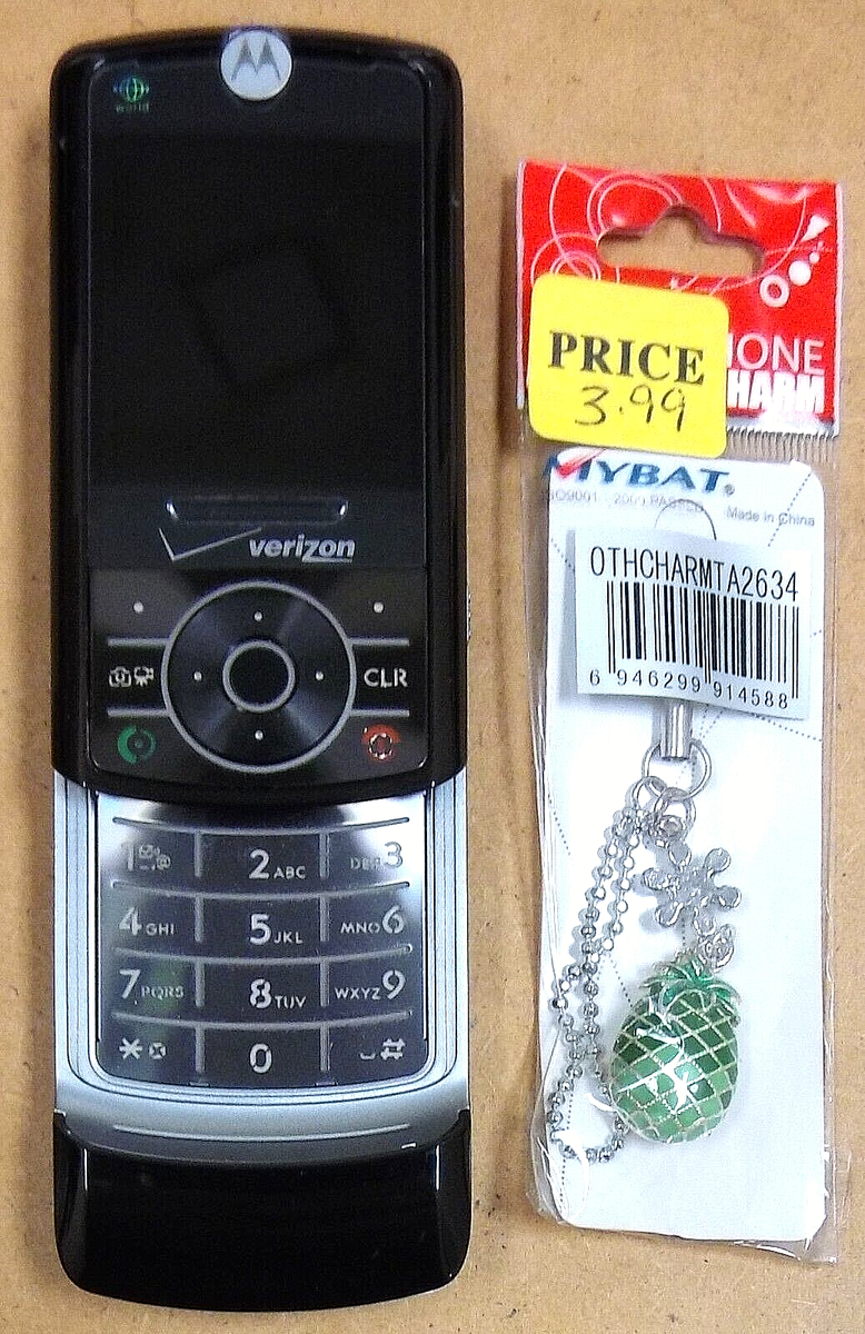 Motorola RIZR Z6c World Edition - Black ( Verizon ) Very Rare