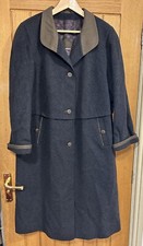 Vintage Hensel & Mortensen Linea Classica Womens Wool Coat Size 16