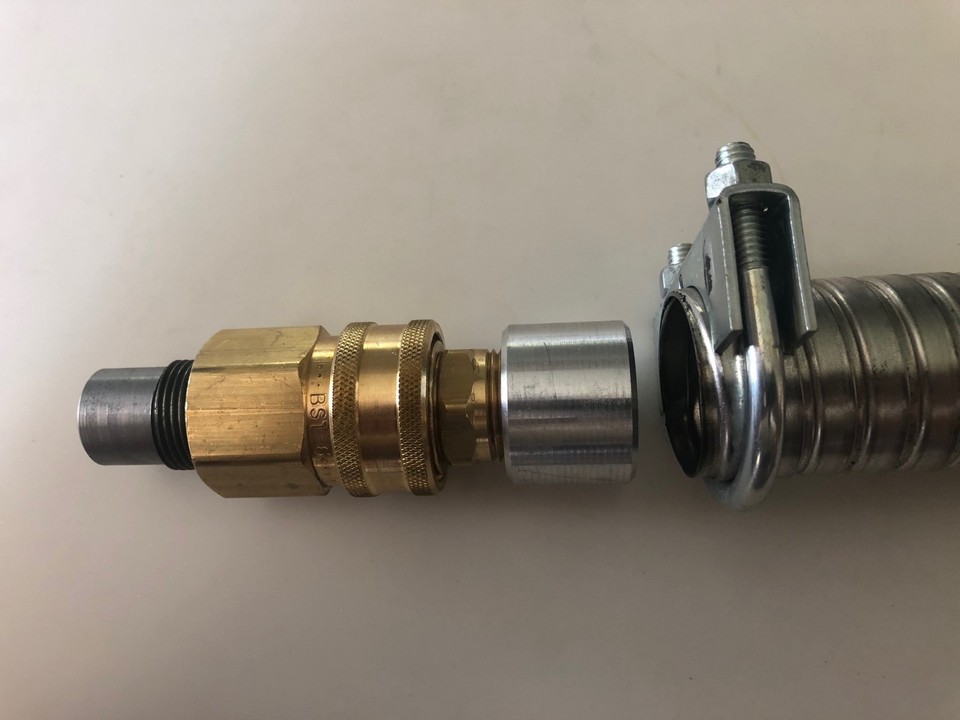 GenExhaust for Honda EU2000i Generator 11/2" QD steel exhaust