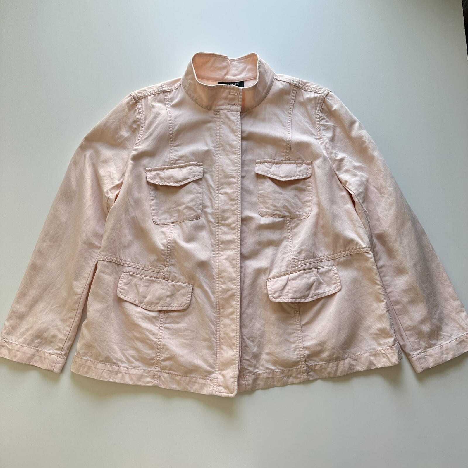 GD Safari jacket in lyocell and linen - TALITHA - Khaki Green main image 1