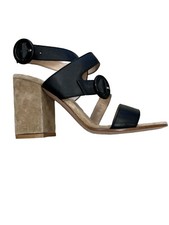 GIANVITO ROSSI WOMENS TWO TONE SUEDE PUMP