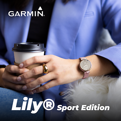 Garmin Lily Sport Women Fitness Smartwatch Cream Gold/Dust Garmin Lily Sport Women Fitness Smartwatch Cream Gold/Dust