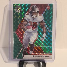 2020 MOSAIC KESHAWN VAUGHN RC ROOKIE GREEN MOSAIC BUCCANEERS