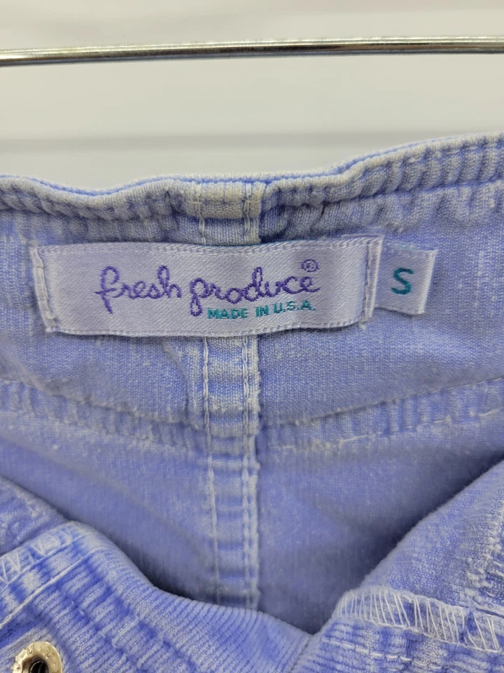 Falda Fresh Produce Para Mujer Pequeña Desteñida Púrpura Pana Mini Boho Informal Artística Foto 3 de 4