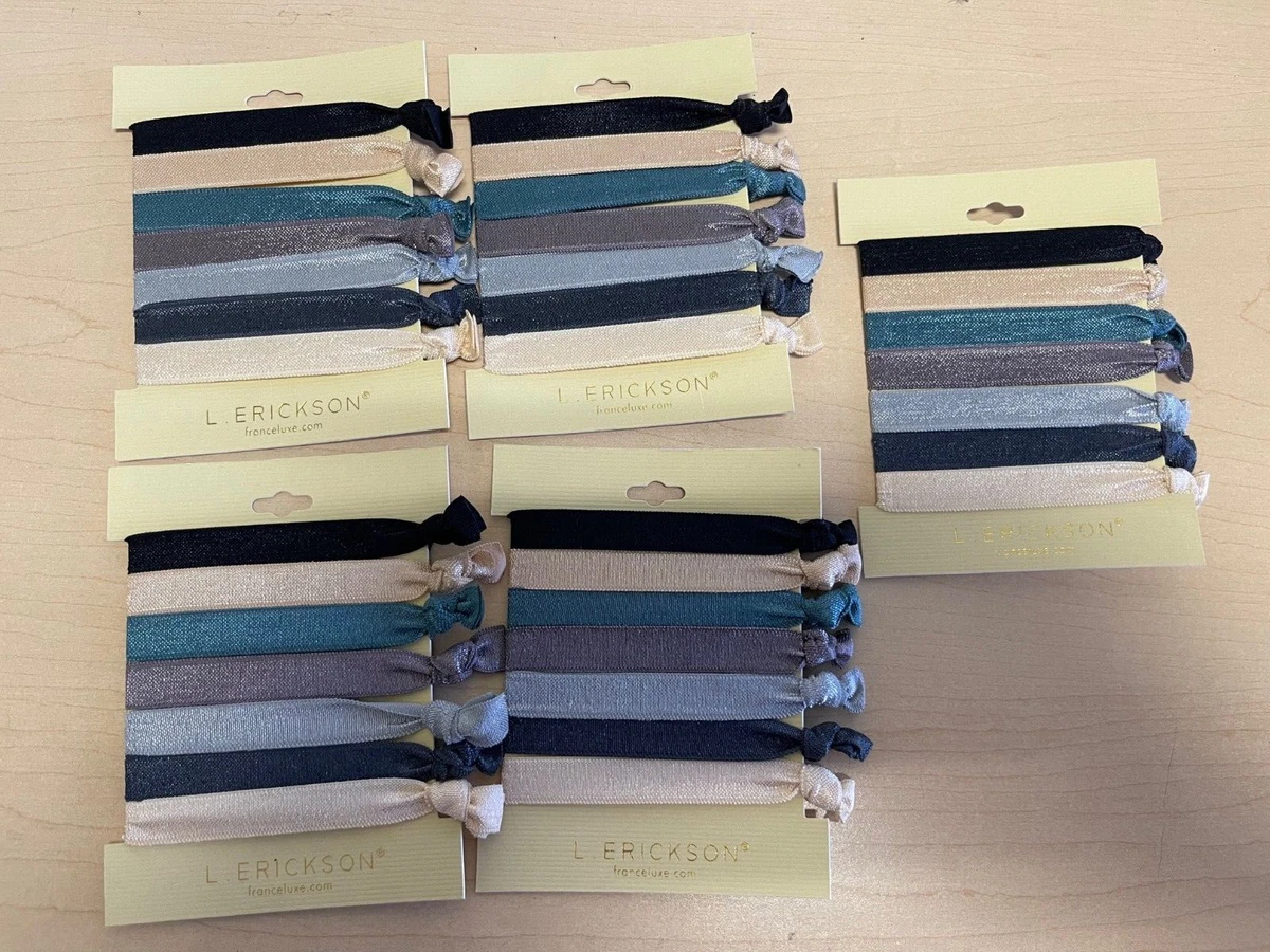 Lot of 5 L. Erickson HAIR TIES set of 7 eBay