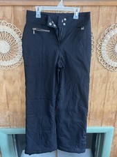 New NILS Black Insulation Thermo Waterproof Skiing Snow Pants size 4 Snowboard