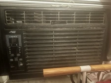 arctic king window unit air conditioner Black 