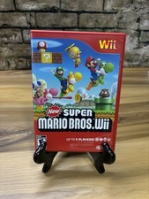 Nintendo New Super Mario Bros. Wii Nintendo Wii w/ Manual CIB