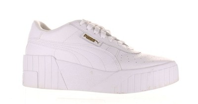 PUMA Womens Cali White Fashion Sneaker Size 9.5 (7825026)