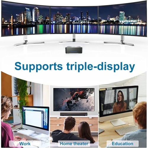 GK3Plus N100 8G+128G Enchufe EE. UU. 12º Intel Alderlake Doble HDMI+VGA Triple Pantalla 4 - Imagen 8 de 14