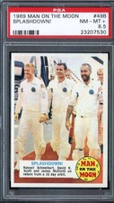 1969 Topps Man on the Moon Trading Cards 31