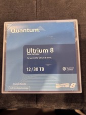 Quantum LTO Ultrium 8 Data Cartridge 12/30 TB, 0.5" MR-L8MQN-01