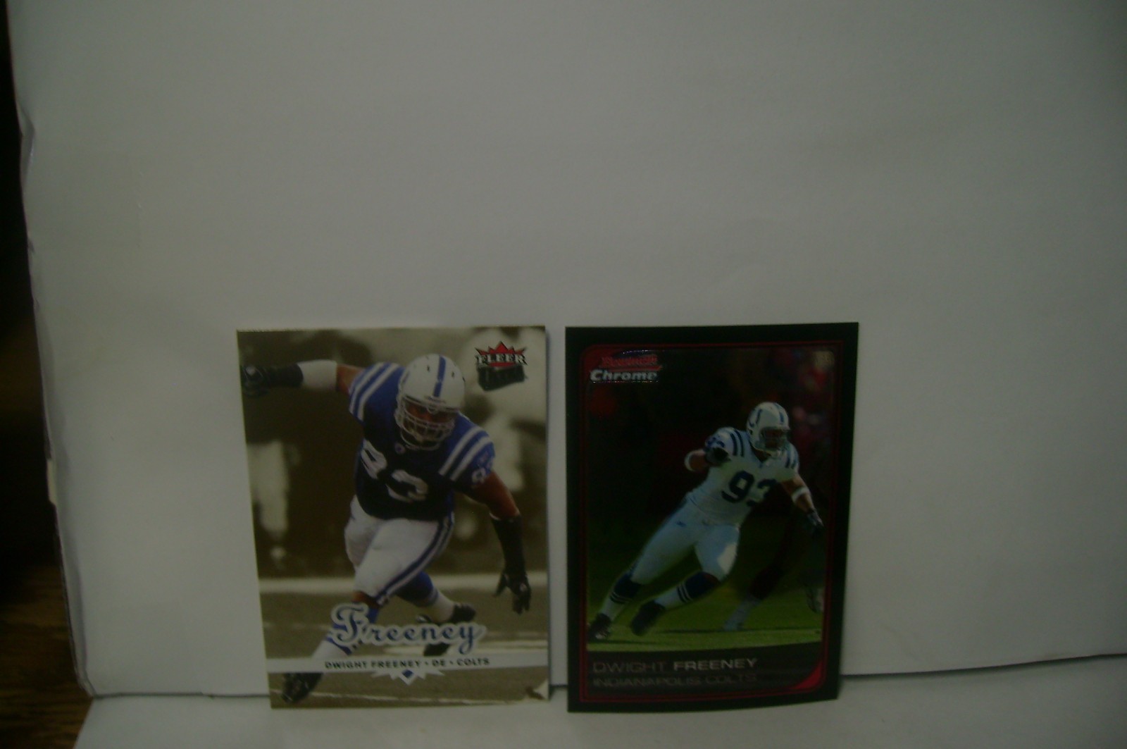 DWIGHT FREENEY   2006 LOT  FLEER ULTRA #87  BOWMAN CHROME #130