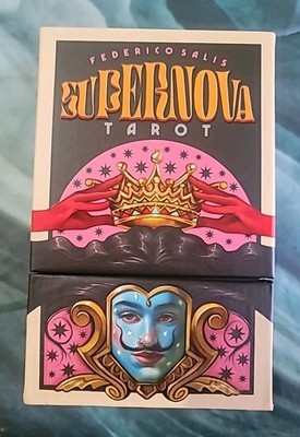 New! SuperNova Tarot Deck By Federico Salis(Lo Scarabeo) w