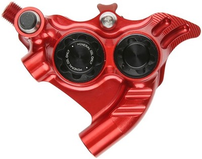 Hope RX4+ SL Rear Flat Mount Disc Brake Caliper - CNC Machined 4-Piston,