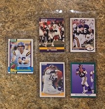 (5) Rich Gannon 1990 Topps Rookie card RC Fleer Pro Set 1991 Upper Deck Raiders . rookie card picture